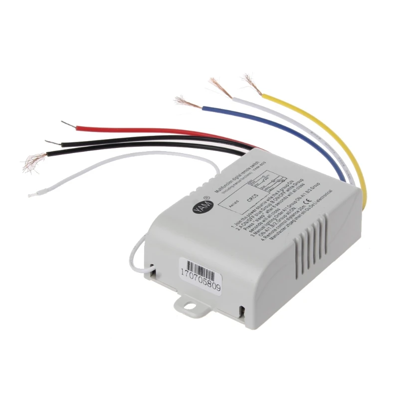 2021 New Wireless 3 Channel ON/OFF Lamp Remote Control Switch Receiver Transmitter
2021 New Wireless 3 Channel ON/OFF Lamp Remote Control Switch Receiver Transmitter