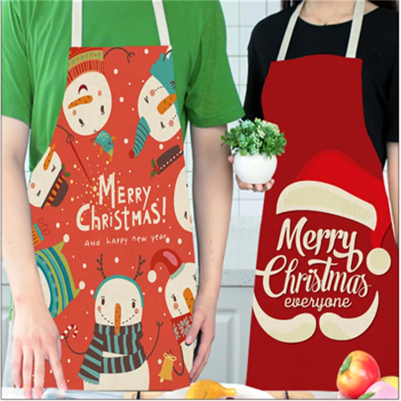 Linen Merry Christmas Apron Christmas Decorations For Home Kitchen Accessories New Year Christmas Gifts
Linen Merry Christmas Apron Christmas Decorations For Home Kitchen Accessories New Year Christmas Gifts