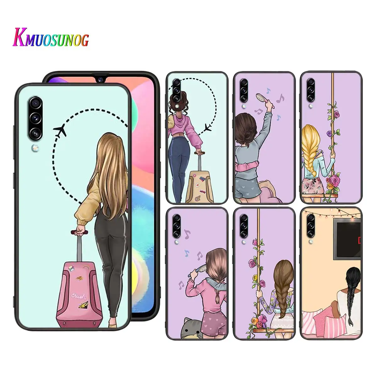 Silicone Cover Friends BFF Two Girls for Samsung Galaxy A90 A80 A70S A70 A60 A50S A40 A30 A20E A20S A10S A10 Black Phone Case
Silicone Cover Friends BFF Two Girls for Samsung Galaxy A90 A80 A70S A70 A60 A50S A40 A30 A20E A20S A10S A10 Black Phone Case