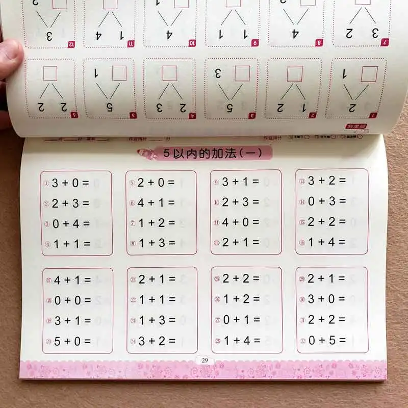 Addition And Subtraction Calculation Problems For Children Exercise Book Kindergarten Arithmetic New Hot Calculation 
Addition And Subtraction Calculation Problems For Children Exercise Book Kindergarten Arithmetic New Hot Calculation