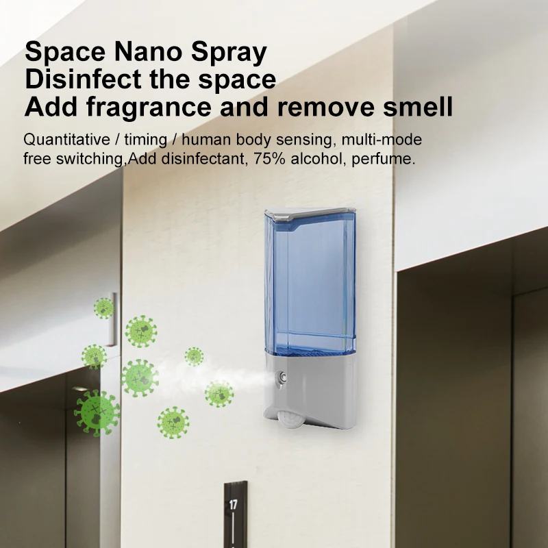 Smart Disinfection Sprayer Wall-mounted Induction Humidifier Automatic Timing Disinfection At The Aisle Entrance Elevator Places
Smart Disinfection Sprayer Wall-mounted Induction Humidifier Automatic Timing Disinfection At The Aisle Entrance Elevator Places