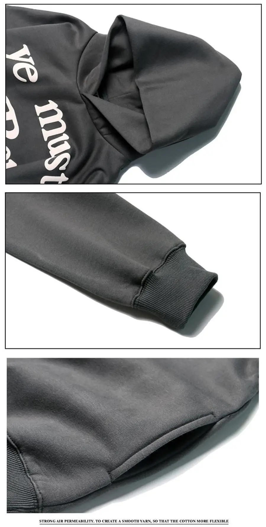 Kanye West CPFM Kid Cudi Hoodie Hoody Men Women Foaming Printing ye must be Born again Pullover
Kanye West CPFM Kid Cudi Hoodie Hoody Men Women Foaming Printing ye must be Born again Pullover