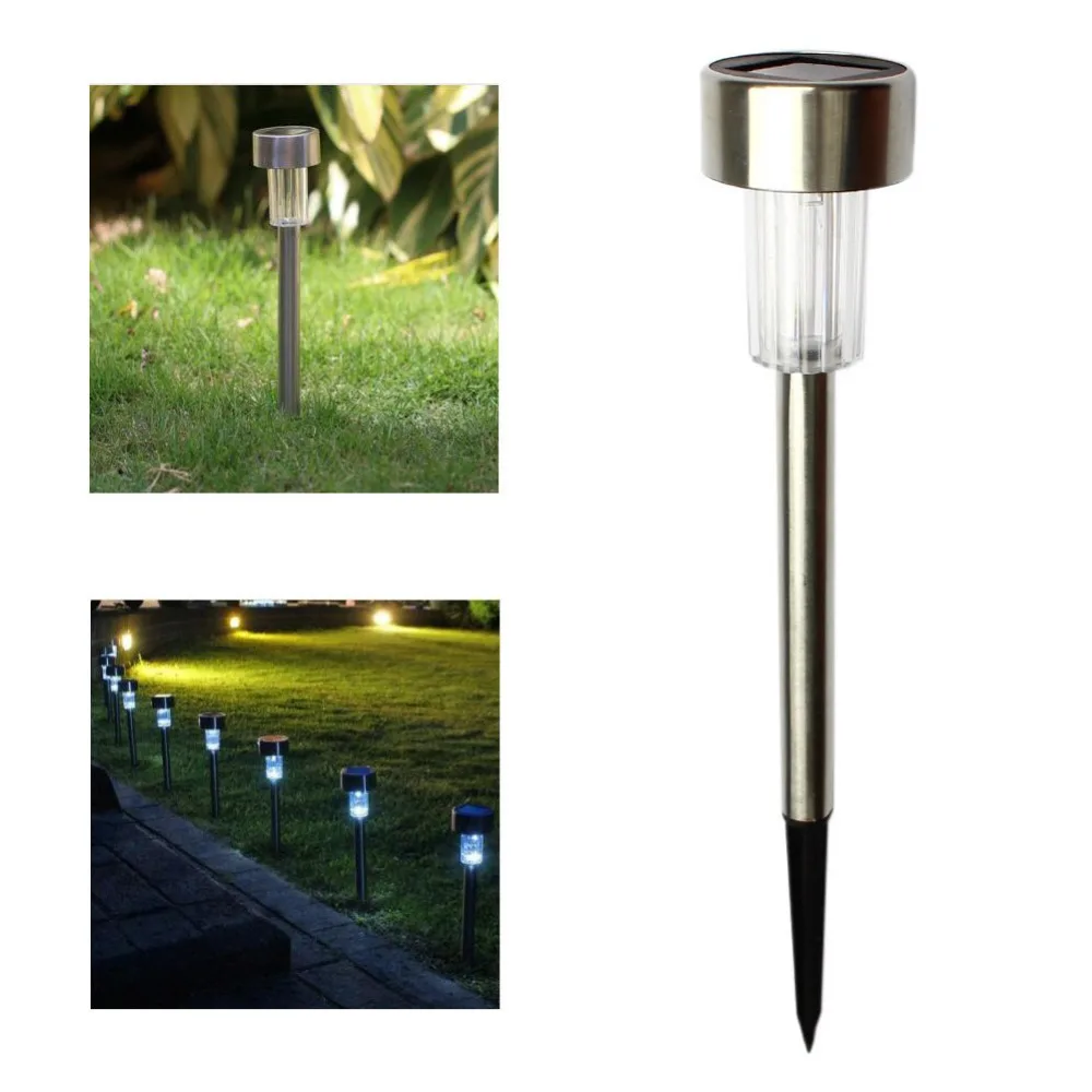 50pcs/lot RGB / White Solar tube light lawn lamp stainless steel courtyard lamp LED solar lamp
50pcs/lot RGB / White Solar tube light lawn lamp stainless steel courtyard lamp LED solar lamp
