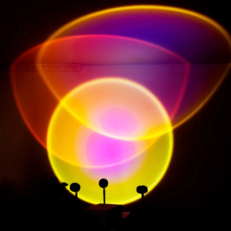 USB Sunset Project Lamp 360 Degree Adjustable Projection Nightlight or Home Background Wall Decor Colorful Atmosphere Table Lamp
USB Sunset Project Lamp 360 Degree Adjustable Projection Nightlight or Home Background Wall Decor Colorful Atmosphere Table Lamp