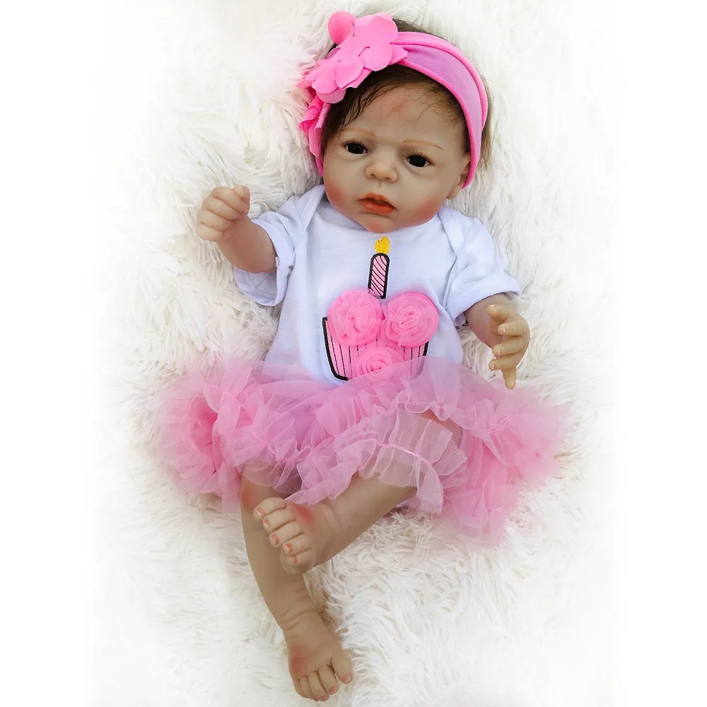 New Finished Reborn Baby Doll Full Body Silicone Realist Newborn That Look Real For Girls Boys Kids Toys Toddler Children Gifts
New Finished Reborn Baby Doll Full Body Silicone Realist Newborn That Look Real For Girls Boys Kids Toys Toddler Children Gifts