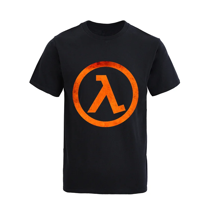 Мужская футболка с логотипом Geek Half Life лямбда-ржавчины, хлопковая Повседневная футболка с круглым вырезом
Мужская футболка с логотипом Geek Half Life лямбда-ржавчины, хлопковая Повседневная футболка с круглым вырезом