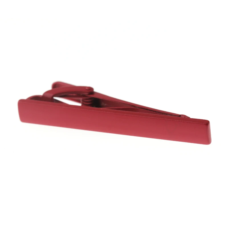 Red painted long tie clip
Red painted long tie clip