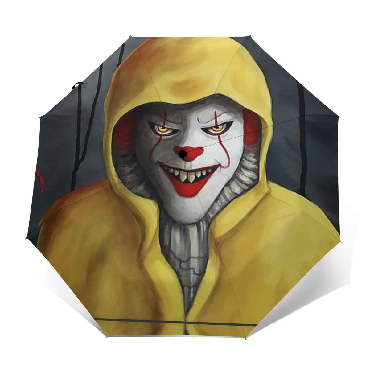 It Clown Umbrella Protection Sun Umbrella Cool Automatic Painting Lightweight Umbrella
It Clown Umbrella Protection Sun Umbrella Cool Automatic Painting Lightweight Umbrella