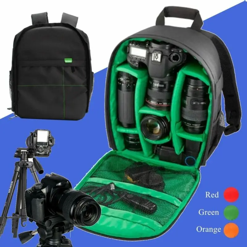 

Водонепроницаемый рюкзак для камеры 2323 LSM сумка для цифрового зеркального фотоаппарата Фото Видео чехол для объектива мягкий рюкзак Zipperlock ...
