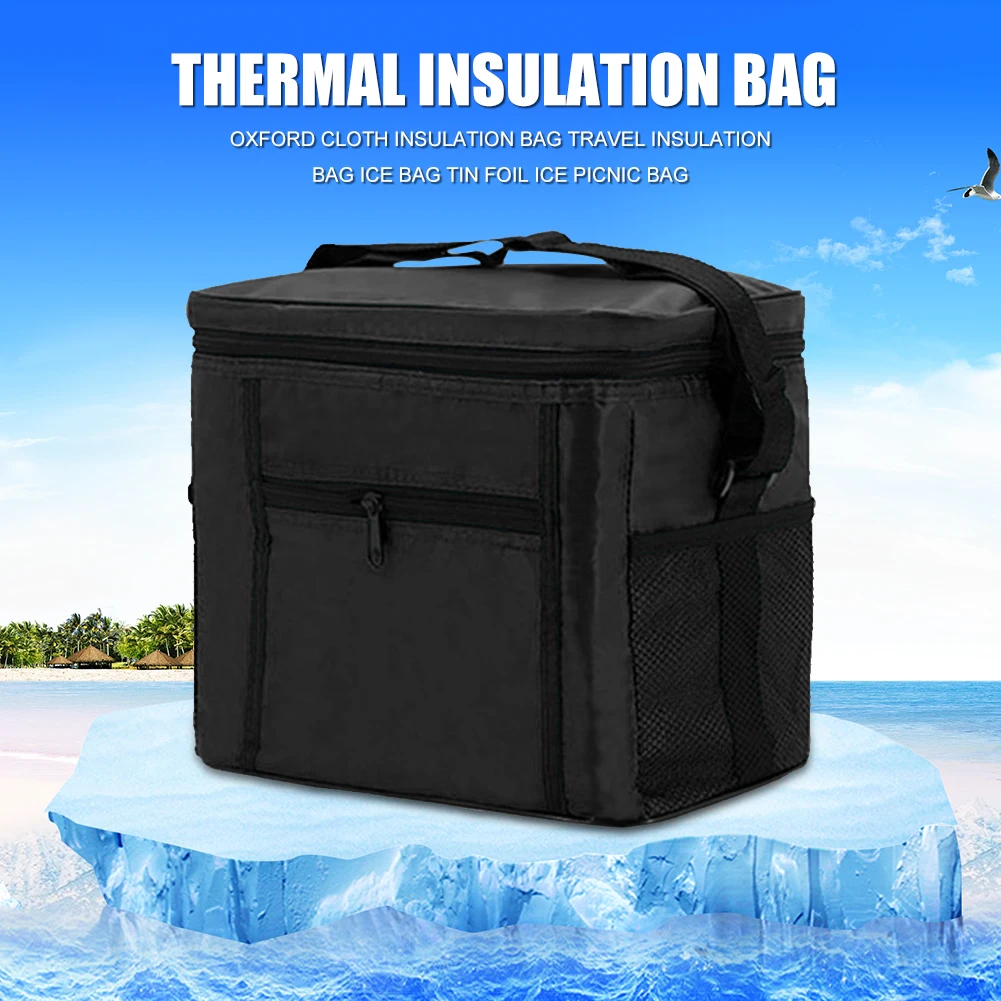 10L Outdoor Insulation Bag Camping Picnic Cooler Ice Bag Waterproof Oxford Cloth Lunch Bag High Capacity Food Storage Tote
10L Outdoor Insulation Bag Camping Picnic Cooler Ice Bag Waterproof Oxford Cloth Lunch Bag High Capacity Food Storage Tote
