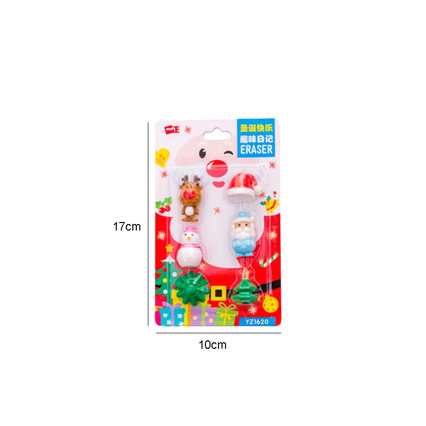 8packs Creative Three-dimensional Christmas Eraser Set Gifts for Party Eraser DIY Kawaii Pencil Eraser for Kid's Gift
8packs Creative Three-dimensional Christmas Eraser Set Gifts for Party Eraser DIY Kawaii Pencil Eraser for Kid's Gift