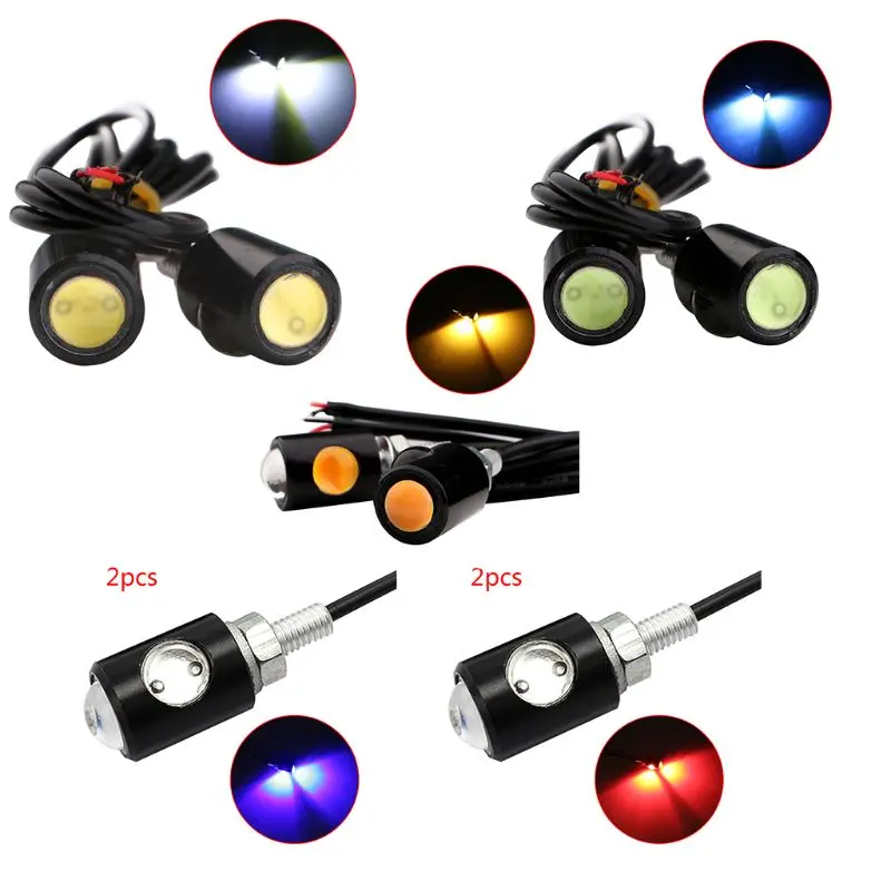 1Pair Universal Motorcycle LED Mini Turn Signal Eagle Eye Shape Turn Indicators 28TB 
1Pair Universal Motorcycle LED Mini Turn Signal Eagle Eye Shape Turn Indicators 28TB