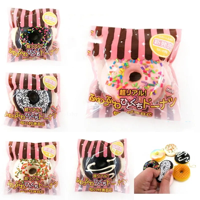 Squishay Simulated Dessert Doughnut PU Soft Doll Squeeze Toy Bag Pendant Accessories Small Present
Squishay Simulated Dessert Doughnut PU Soft Doll Squeeze Toy Bag Pendant Accessories Small Present