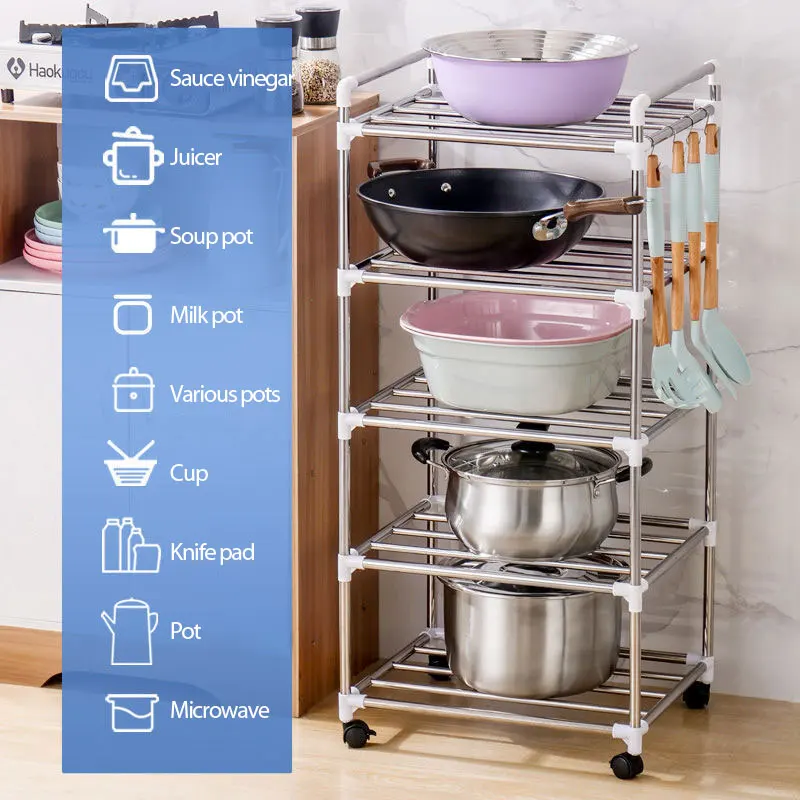 Multifunc Stainless Steel Storage Rack Bath Shelf Kitchen Cookware Tableware Microwave Stand Home Office Shelf Organizer Holder
Multifunc Stainless Steel Storage Rack Bath Shelf Kitchen Cookware Tableware Microwave Stand Home Office Shelf Organizer Holder