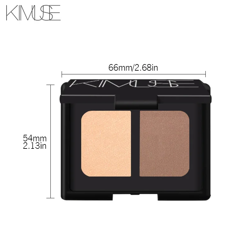 

kimuse Color Double Color Shading Powder V Type Small Face Biying High Light Shadow Brighten Combination Douyin Celebrity Style