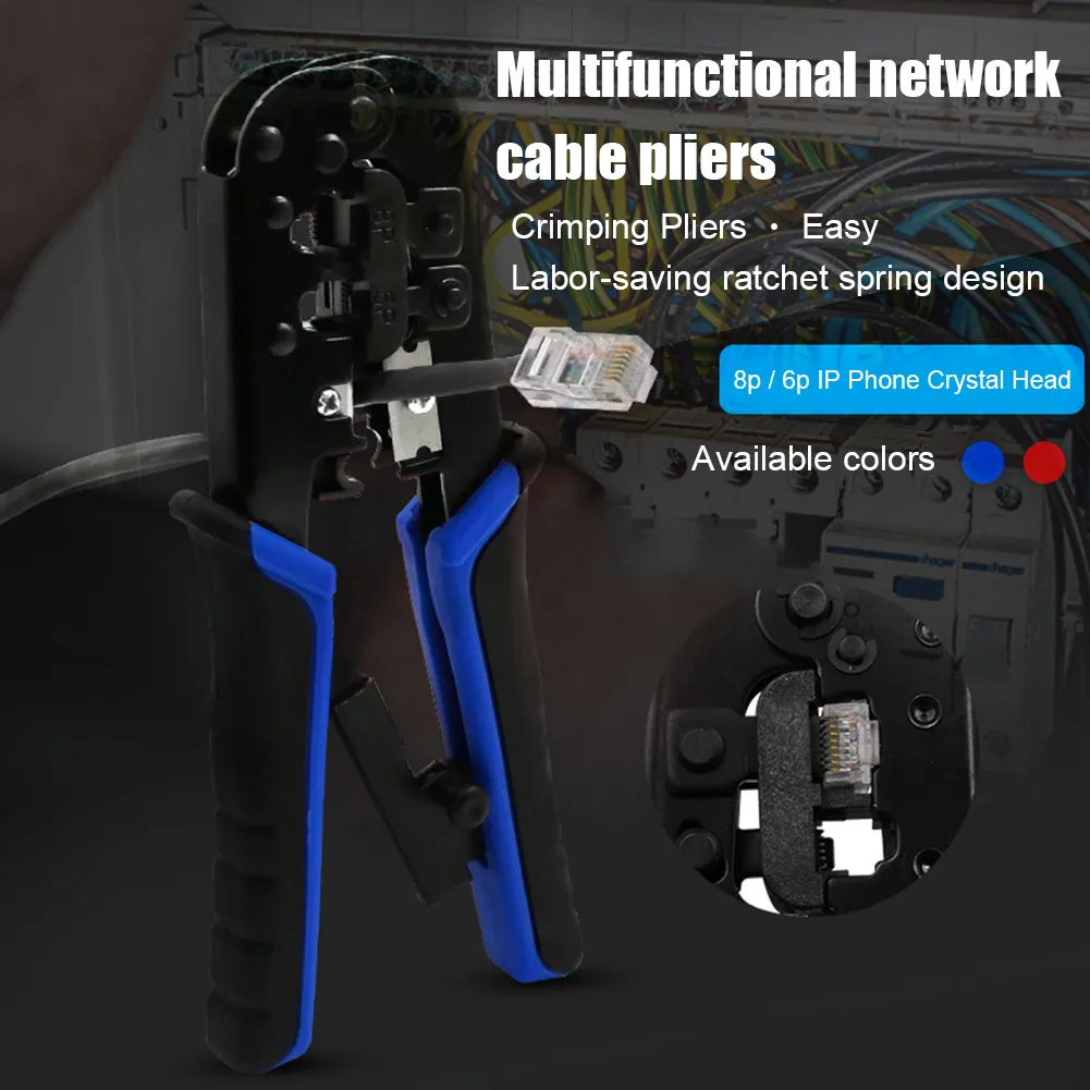 Hot RG45/11 Internet Pliers Cable Cutter Cable Head Crimping Plier Multifunctional Tool PLD
Hot RG45/11 Internet Pliers Cable Cutter Cable Head Crimping Plier Multifunctional Tool PLD