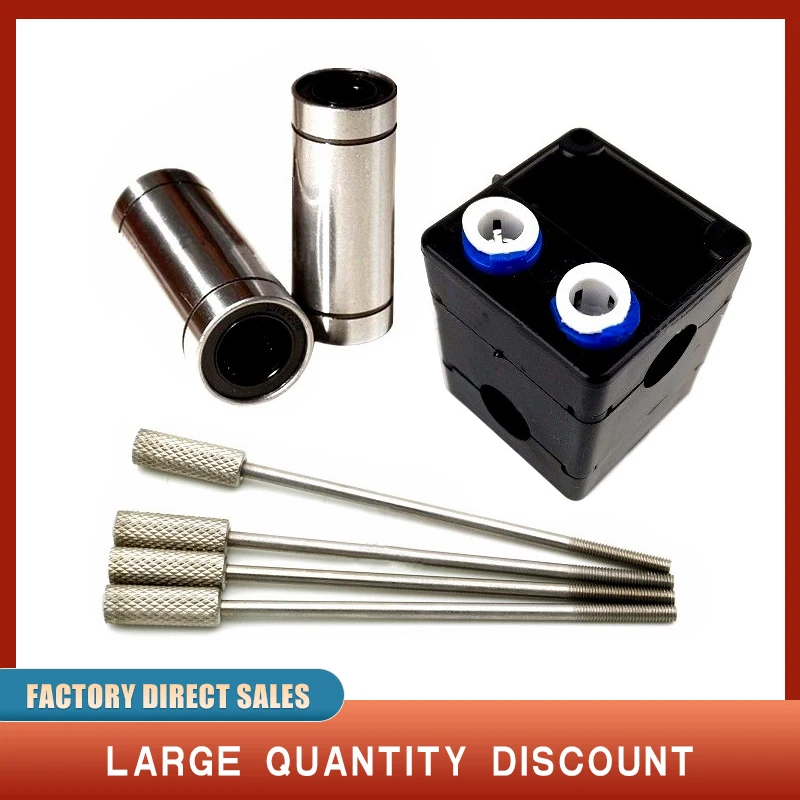 3D Printer part UM2+ UM2 Accessories DIY Dual Extrusion Kit Head Extruder Slider Seat 3 piece Injection Molded Cross Slider
3D Printer part UM2+ UM2 Accessories DIY Dual Extrusion Kit Head Extruder Slider Seat 3 piece Injection Molded Cross Slider