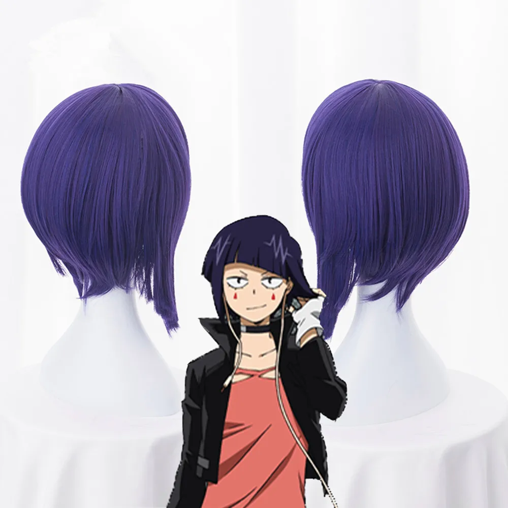 Карнавальный парик с героями Аниме Boku no Hero Academy Kyoka Jiro Jirou kouka для косплея женские