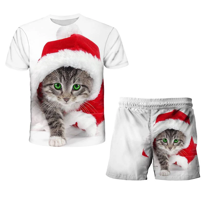 Funny T-shirt 3D Print Starry Sky Cat T-shirt Cute Animal Fish Suit Casual O-neck Boy Girl High Quality Suit Summer loose Top
Funny T-shirt 3D Print Starry Sky Cat T-shirt Cute Animal Fish Suit Casual O-neck Boy Girl High Quality Suit Summer loose Top