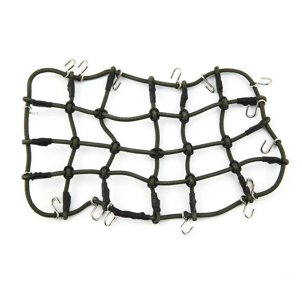 T-Power Roof Rack Luggage Net Carrier Mesh Cover with Hook for 1/10 Crawler RC Car CC01 AXIAL SCX10 RC4WD D90 | Игрушки и хобби
