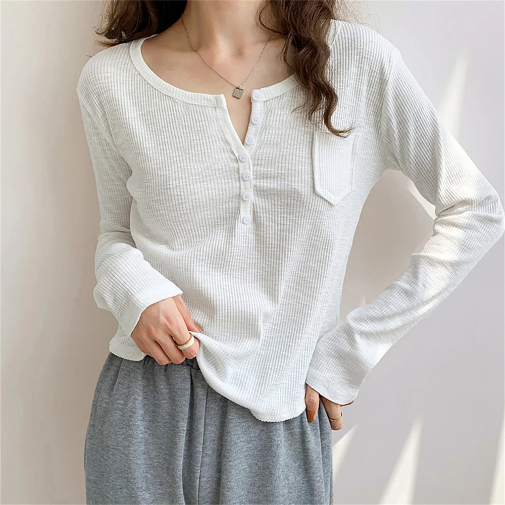 Alien Kitty Plus Size Women Tops New Chic Loose Cotton Slim Stylish Casual Autumn Hot Soft 2021 Solid Bottoming T-Shirts Elastic
Alien Kitty Plus Size Women Tops New Chic Loose Cotton Slim Stylish Casual Autumn Hot Soft 2021 Solid Bottoming T-Shirts Elastic