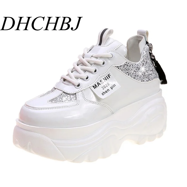 Women High Platform Shoes 2020 Breathable Bling Shoes Women Height Increasing Shoes 7 CM Thick Sole Trainers Women Sneakers
Women High Platform Shoes 2020 Breathable Bling Shoes Women Height Increasing Shoes 7 CM Thick Sole Trainers Women Sneakers