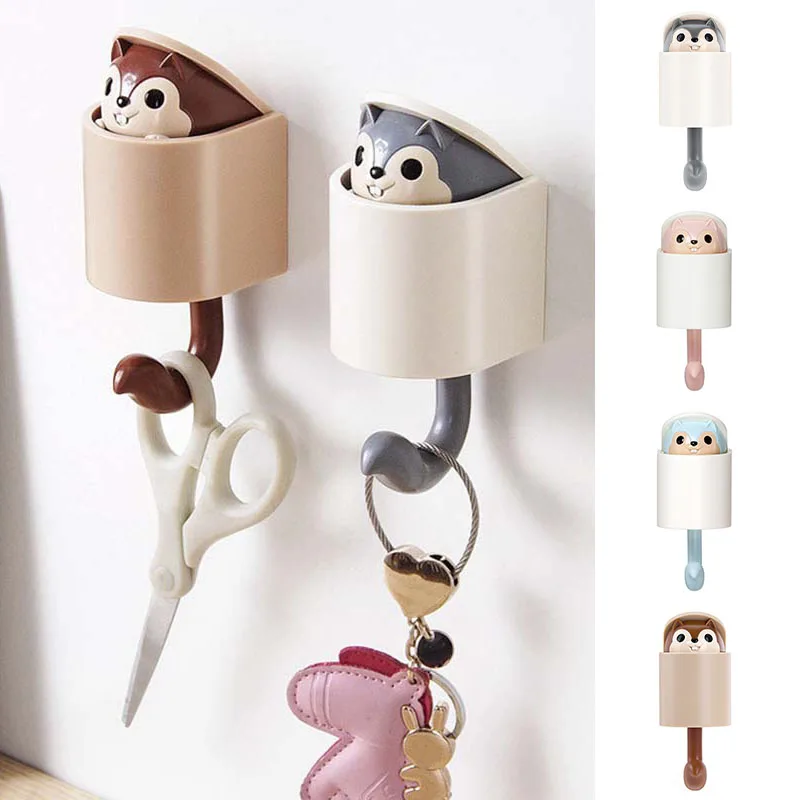 1PC Decorative Hooks Home for Hanging Clothes Hat Scarf Key Squirrel Self Adhesive Hanger Rack Wall Decoration Wall Hanger
1PC Decorative Hooks Home for Hanging Clothes Hat Scarf Key Squirrel Self Adhesive Hanger Rack Wall Decoration Wall Hanger