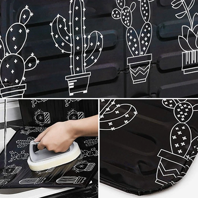 Home Kitchen Stove Foil Plate Prevent Oil Splash Cooking Hot Baffle Kitchen Tool Kitchen Oil Splash Guard cooking supplies