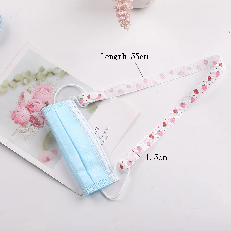 1pc Cartoon Print Kid Mask Lanyard Adjustable Mask Hanging Rope Mask Holder Safety Mask Rest Ear Holder Rope Hang On Neck String 
1pc Cartoon Print Kid Mask Lanyard Adjustable Mask Hanging Rope Mask Holder Safety Mask Rest Ear Holder Rope Hang On Neck String