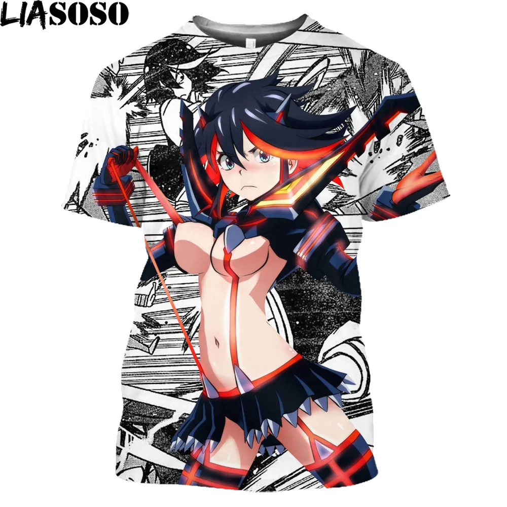 LIASOSO Kill La Kill 3D Printed Funny T Shirt Men Women Matoi Ryuuko Mangas Anime Hentai Harajuku Shirt Casual Otaku Tops Tees
LIASOSO Kill La Kill 3D Printed Funny T Shirt Men Women Matoi Ryuuko Mangas Anime Hentai Harajuku Shirt Casual Otaku Tops Tees