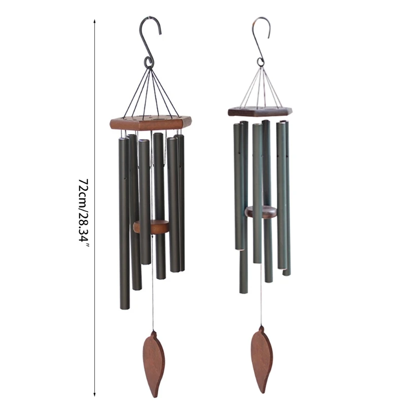 Outdoor Wind Chime, 5 Aluminum Tubes, Wooden Wind Chime Commemorative Wind Chime, The Best Gift Chime for Outdoor Garden to
Outdoor Wind Chime, 5 Aluminum Tubes, Wooden Wind Chime Commemorative Wind Chime, The Best Gift Chime for Outdoor Garden to