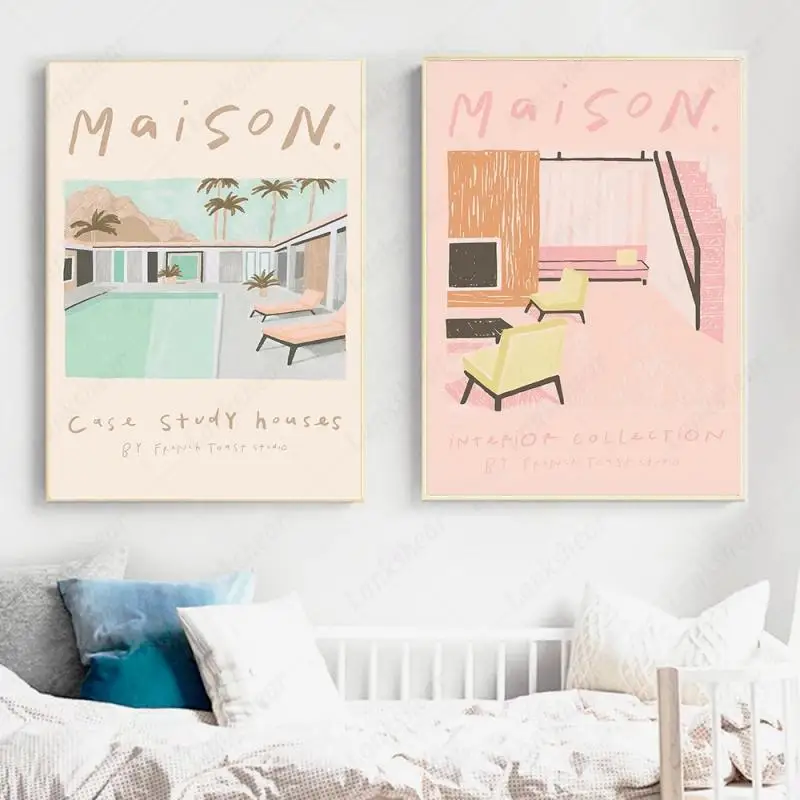 Wall Art Posters and Prints Nordic Vintage Swimming Pool Maison Interior Collection Art Canvas Painting Pictures Home Decoration
Wall Art Posters and Prints Nordic Vintage Swimming Pool Maison Interior Collection Art Canvas Painting Pictures Home Decoration