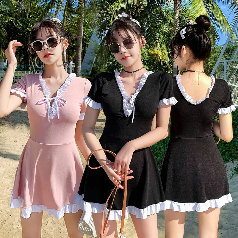 2021 New Fashion Ladies Solid Color Swimsuit Sexy High Waist Cover Belly One-piece Swimsuit Swimwear
2021 New Fashion Ladies Solid Color Swimsuit Sexy High Waist Cover Belly One-piece Swimsuit Swimwear
