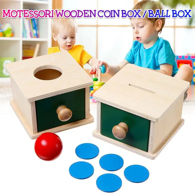 Montessori Sensory Toys Teaching Aids Wooden Drawer Coin Box Kids Early Education Puzzle Learning Toys Children Gifts
Montessori Sensory Toys Teaching Aids Wooden Drawer Coin Box Kids Early Education Puzzle Learning Toys Children Gifts