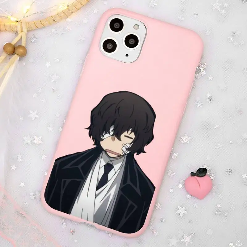 Bungo Stray Dogs Phone Case Candy Color Pink for iPhone 11 pro XS MAX 8 7 6 6S Plus X 5S SE 2020 XR
Bungo Stray Dogs Phone Case Candy Color Pink for iPhone 11 pro XS MAX 8 7 6 6S Plus X 5S SE 2020 XR