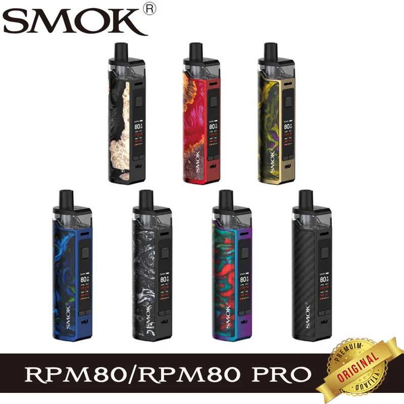 Набор для вейпа SMOK RPM80 PRO 3000 мАч 5 мл|Системы нагревания табака и электронные