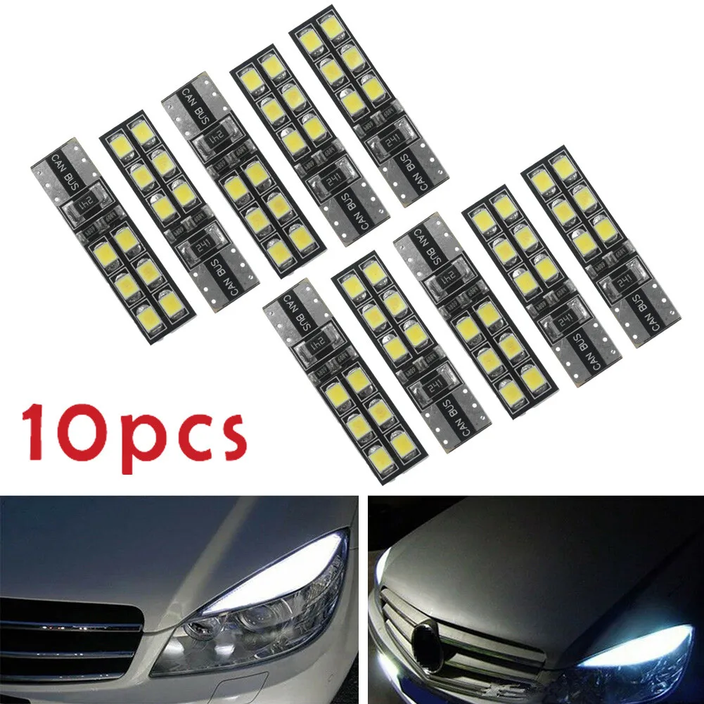 6000K White LED Lights Bulb DC12V Error Free Eyebrow Eyelid Light For Mercedes-Benz T10
6000K White LED Lights Bulb DC12V Error Free Eyebrow Eyelid Light For Mercedes-Benz T10
