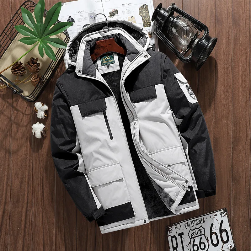 Brand Winter Parkas Men Warm Thick Windproof Jacket Men Quality Multi-pocket Hooded Coat Men's Fashion Waterproof Outwear M-9XL
Brand Winter Parkas Men Warm Thick Windproof Jacket Men Quality Multi-pocket Hooded Coat Men's Fashion Waterproof Outwear M-9XL