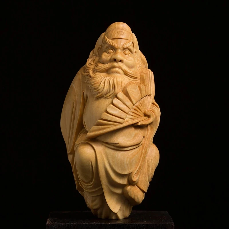 7/9CM Zhong Kui Wood Carving Mascot Lucky Boxwood Pendant Feng Shui Desktop Home Decoration
7/9CM Zhong Kui Wood Carving Mascot Lucky Boxwood Pendant Feng Shui Desktop Home Decoration