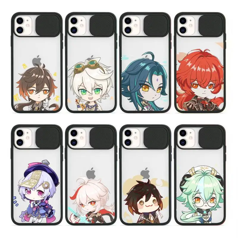 Genshin impact game cute cartoon Phone Case For iPhone 12 11 8 7 se 2020 mini pro X XS XR MAX Plus Transparent Camera Protection
Genshin impact game cute cartoon Phone Case For iPhone 12 11 8 7 se 2020 mini pro X XS XR MAX Plus Transparent Camera Protection