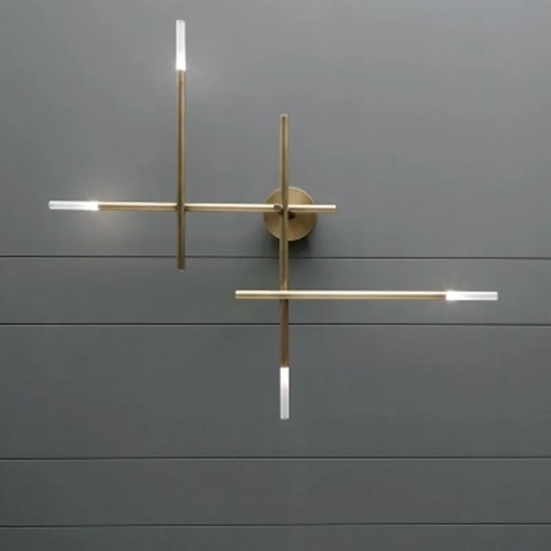 Postmodern minimalist light luxury living room background wall lamp bedroom bedside study hotel aisle cross line wall lamp
Postmodern minimalist light luxury living room background wall lamp bedroom bedside study hotel aisle cross line wall lamp