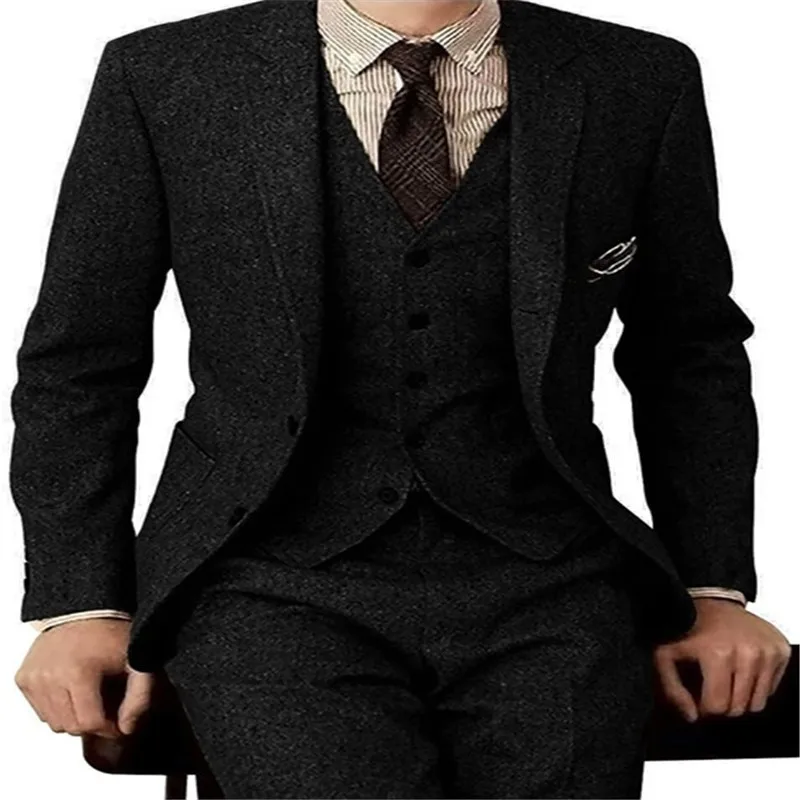 New Latest Coat Pant Designs Mens Suits Tweed Herringbone Groom Wedding Suits For Men Tuxedo Suits Grey/Brown Suit men 2021
New Latest Coat Pant Designs Mens Suits Tweed Herringbone Groom Wedding Suits For Men Tuxedo Suits Grey/Brown Suit men 2021