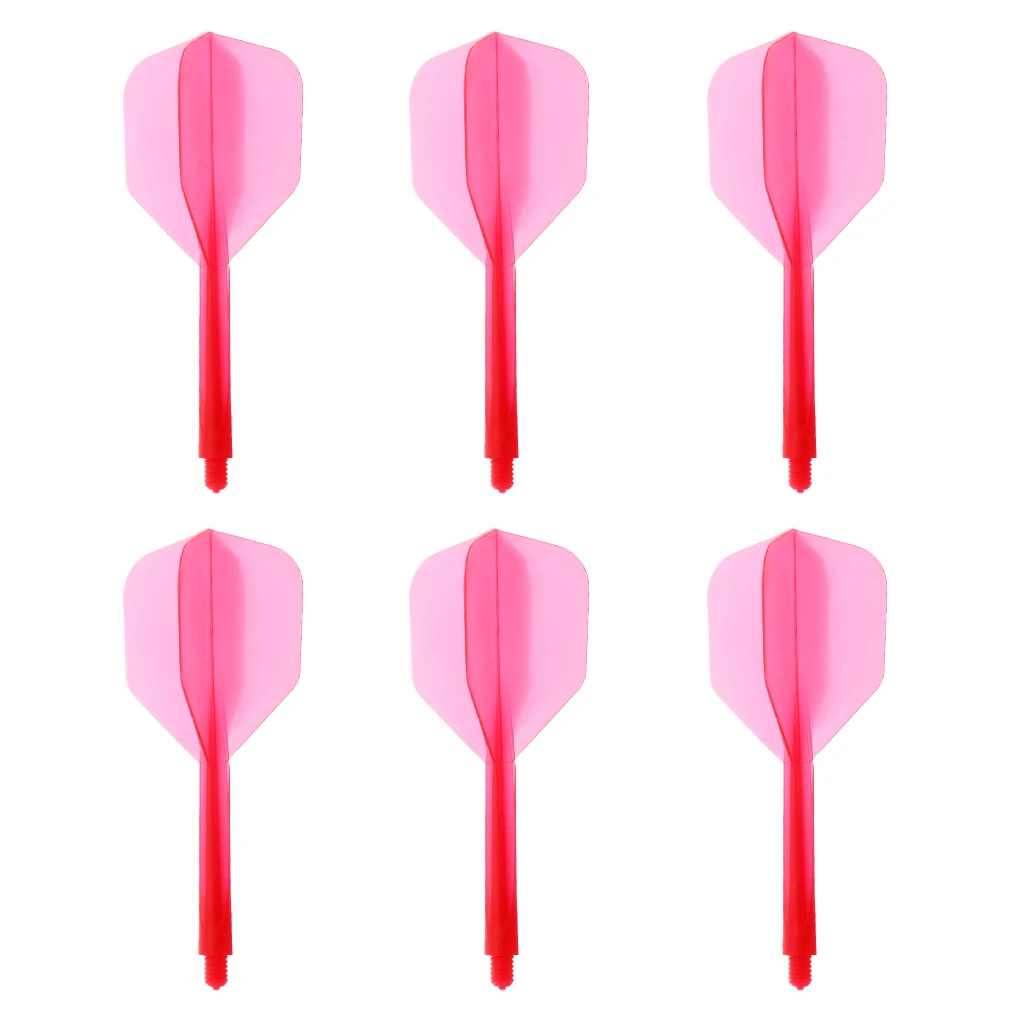 MagiDeal 6 Pieces Transparent 2BA Thread Dart Shafts and Dart Flights Connection Red
MagiDeal 6 Pieces Transparent 2BA Thread Dart Shafts and Dart Flights Connection Red