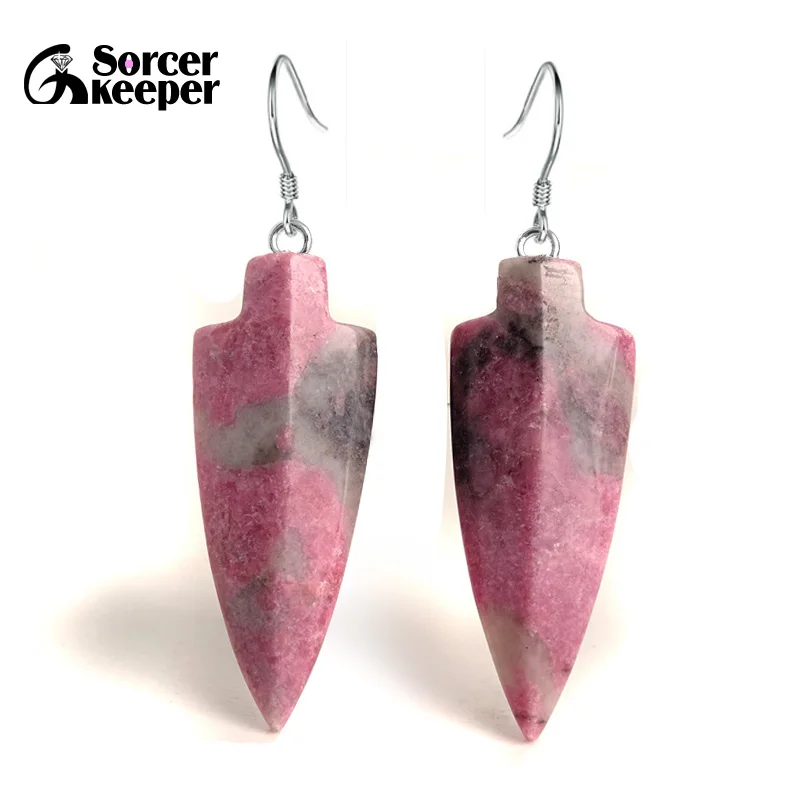 Genuine Sterling Silver 925 100% Natural Rhodochrosite Gemstone High Grade Drop Earrings Red Fine Jewelry Gift for Women HS500
Genuine Sterling Silver 925 100% Natural Rhodochrosite Gemstone High Grade Drop Earrings Red Fine Jewelry Gift for Women HS500