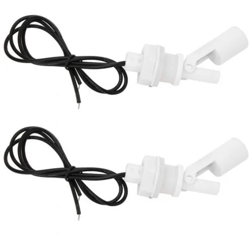2Pcs Water Level Sensor Horizontal Liquid PP Side Mount Float Switch 16mm For Water Level Control Water Dispensers, Water Heater
2Pcs Water Level Sensor Horizontal Liquid PP Side Mount Float Switch 16mm For Water Level Control Water Dispensers, Water Heater