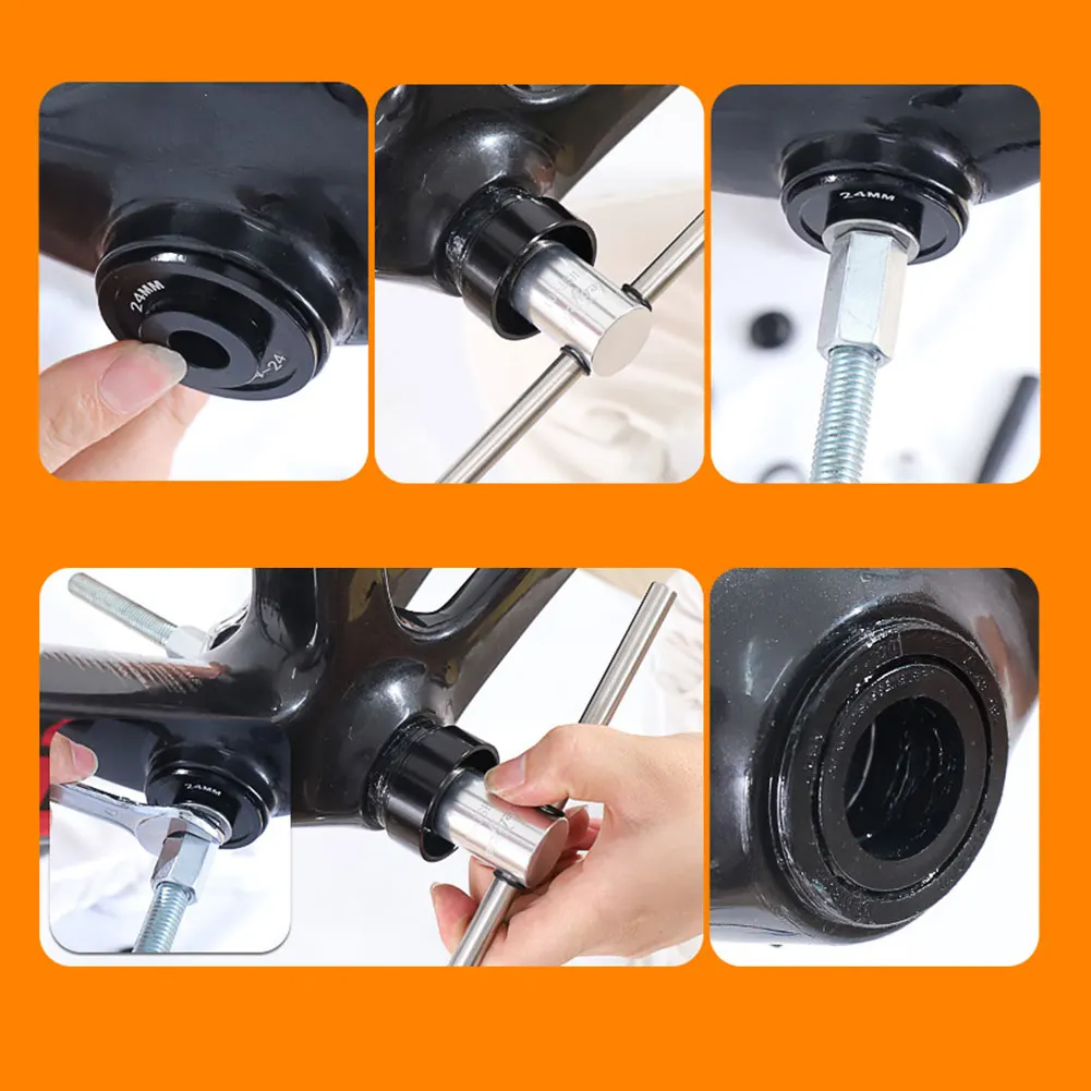 Professional Bicycle Bottom Bracket BB Axis Bearing Press Installation Tools Bottom Bracket Install Removal Kit BB Press Tool
Professional Bicycle Bottom Bracket BB Axis Bearing Press Installation Tools Bottom Bracket Install Removal Kit BB Press Tool