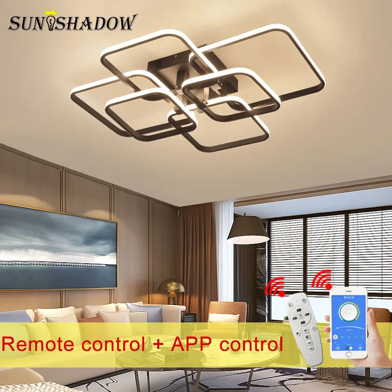 Surface Mount Led Chandelier Black&White Square Modern Led Chandelier For Living room Bedroom Dining room Indoor Light Fixtures
Surface Mount Led Chandelier Black&White Square Modern Led Chandelier For Living room Bedroom Dining room Indoor Light Fixtures