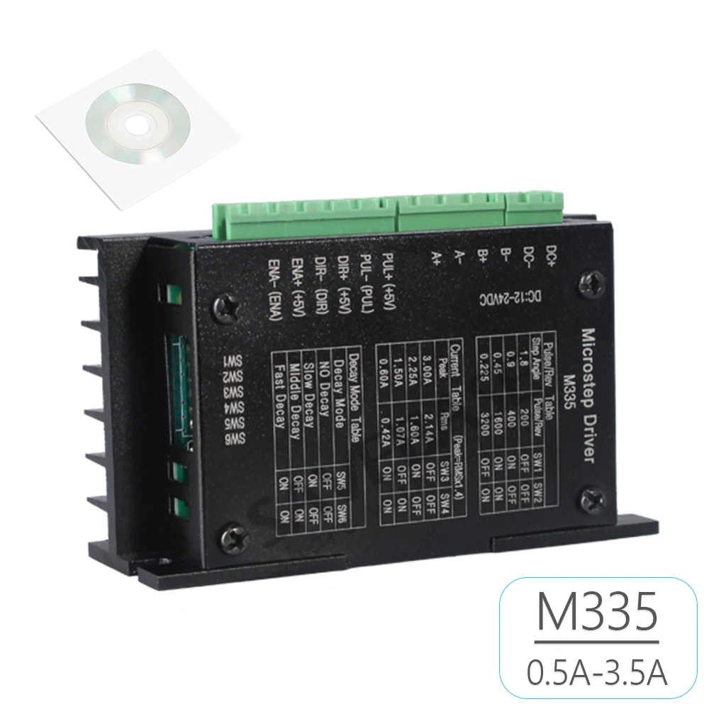 SAVEBASE ЧПУ Mill Router DIY Шаговый Драйвер Плата Контроллера M335 0.5A 3.5A 12V 30VDC|stepper driver board|stepper