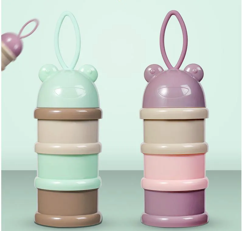 Colored Portable Baby Three Layer Milk Powder Box Independent Layered Children's Rotary Milk Powder Box
Colored Portable Baby Three Layer Milk Powder Box Independent Layered Children's Rotary Milk Powder Box
