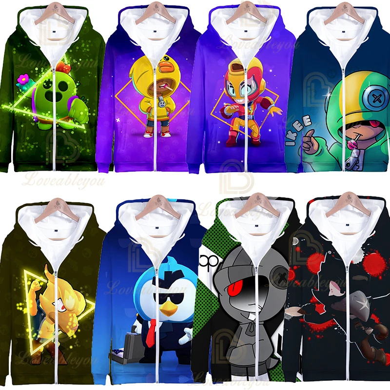 Kids Zip Up Hoodies Sweatshirts Star Clothes Leon Spike Crow Kids Zipper Hoodie 3D Game Character Child Star Sweatshirt
Kids Zip Up Hoodies Sweatshirts Star Clothes Leon Spike Crow Kids Zipper Hoodie 3D Game Character Child Star Sweatshirt